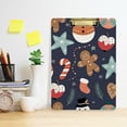 thumbnail image 6 of FMSHPON Christmas Candy Clipboard Hardboard Wood Nursing Clip Board and Pull for Standard A4 Letter 13x9 inches, 6 of 8