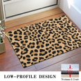 thumbnail image 3 of Beige and Black Of Leopard Print Door Rugs,Washable Non Slip Door Mats Indoor,Decorative Door Mats,Entry Mat Indoor for Entrance,Bedroom,Kitchen,Bathroom,16"x24", 3 of 6