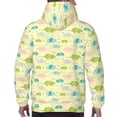 thumbnail image 5 of Hoodies for Men - Armadillo Floral Long Sleeve Comfrt Men'S Fashion Hoodies & Sweatshirts, Sweatshirts for Men Hoodies Pullover Clothing Clothes with Pouch, 5 of 7