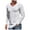White, variant on Mqqzkk Men Hollow Out Shirts Casual Slim Fits Pullover Long Sleeve V Neck Top Thin Lightweight Breathable T Shirts