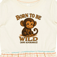 thumbnail image 4 of Inktastic Born to Be Wild Girls Toddler Dress, 4 of 5