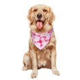 thumbnail image 5 of Xecao Breast Cancer Ribbons Awareness for Pet Bandana - A Stylish Triangle Accessory for Small to Large Dogs, Puppies, and Cats, 5 of 5