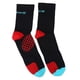 thumbnail image 1 of Whataatahia Calcetines deportivos unisex transpirables para ciclismo, para correr, escalar, deportes al aire libre, negro y rojo, 1 of 8