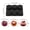 Black, variant on Silicone Mousse Cake Mold, Robust 6-Cavity French Pastry Ring Pan, Sturdy Resilient Platinum Silicone Chocolate Baking Tray for Keto Doughnuts & Soaps