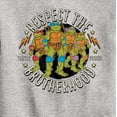 thumbnail image 3 of Teenage Mutant Ninja Turtles - Respect The Brotherhood - Toddler & Youth Crewneck Fleece Sweatshirt, 3 of 5