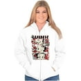 thumbnail image 3 of Betty Boop A Wink And A Giggle Women Plus Size Zipper Hoodie Brisco Brands 5X, 3 of 5