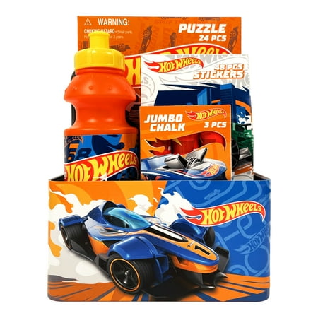 Hot Wheels Valentine's Day Tin Box Gift Set