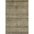 thumbnail image 2 of Addison Rugs Mayfield Premium Machine Washable Transitional Stripes Brown Rectangle Rug, 8' X 10' Machine Washable Transitional Stripes Brown Oversized Sherpa Throw Blanket, 2 of 7