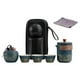 thumbnail image 5 of Juego de Té de Cerámica Portátil con Tazas, Recipiente Y Estuche de Almacenamiento. Suministros para La Del Té. Tetera de Kung Fu Chino., 5 of 9