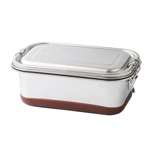 Lunch box,1.2l Bento Box Stainless Steel Lunch Layer 3 1.2l 304 Stainless Steel Box Layer 3 Box With Silicone Bento Box With Qahm Qudai Cometx
