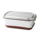 thumbnail image 1 of Fiambrera Acero Inox 304 Doble Capa 3 Compartimentos 1.2L Leyfeng  Caja bento de acero inoxidable, 1 of 7