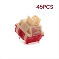 thumbnail image 2 of 45 Piezas Interruptores de Teclado 41gf Eje Rápido Lineal para Teclado Mecánico Eje DIY Interruptores de Teclado Personalizados, 2 of 6