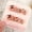 KDZ397-B5 Star Language Wish [Jelly Glue on Cardboard], variant on Purely hand-worn nail size 10 pieces, star love glass rhinestone nail patch, burgundy butterfly nail art piece