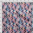thumbnail image 4 of oneOone Georgette Viscose Pink Fabric Geometric Sewing Craft Projects Fabric Prints By Yard 42 Inch Wide-BQ, 4 of 5