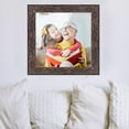 thumbnail image 3 of 12x12 Frame Silver Real Wood Picture Frame Width 1.75 inches | Interior Frame Depth 0.5 inches |, 3 of 8