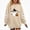 Khaki, variant on DJDLJWCJ Girls Halloween Fleece Sweatshirt Long Sleeve Crew Neck Oversized Graphic Pullover Kids Fall Casual Halloween Sweatshirts Pink Size 2T