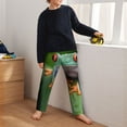 thumbnail image 5 of Disketp Red-Eyed Tree Frog for Teenagers' Pajama Pants ,Lounge Pants Teen joggers Ideal for Home, School, or Sports-Medium, 5 of 6