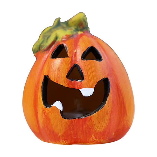 Mom's Best Luces de monstruo de calabaza de Halloween, decoraciones para interiores y exteriores