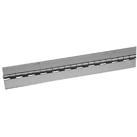 Guden 72" Long x 1.06" Wide, 1/2" Knuckle, Stainless Steel Continuous Hinge