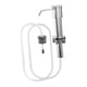 thumbnail image 2 of Dispensador de jabón para platos con dispensador de jabón integrado. Fácil de usar y portátil con extensión. Plata, 2 of 9