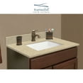 thumbnail image 7 of Transolid VT42.5x22-1KU-94-A-W-1 42.5 in. Solid Surface Vanity Top with Single Hole and Rectangular Undermount Sink, Sand Mountain, 7 of 7