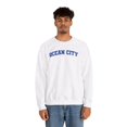thumbnail image 5 of Ocean City Sweatshirt Gifts Crew Neck Shirt Long Sleeve Unisex, 5 of 7