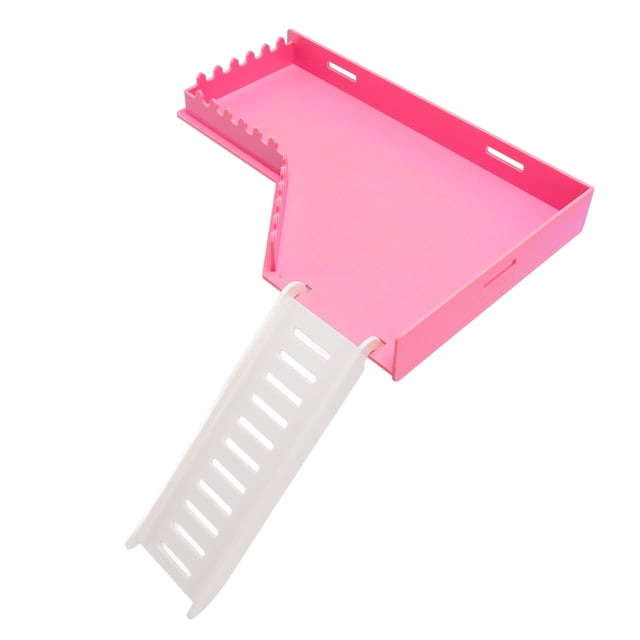 Hamster Platform, Safe Exercise Toy, Plastic Hamster Standing Platform with Ladder, Widely Applicable for Guinea Pig, Chinchilla Cage
