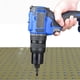 thumbnail image 1 of Kit De Pistola Para Tuercas De Remaches Inalámbrica, Herramienta Remachadora De Tuercas Ciegas Eléctrica Con Ajuste Automático De Torsión, Con Luz LED Y Cabezal A Juego M5 M6, 1 of 7