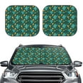 thumbnail image 2 of Sikiie Pineapple And Cactus Print Foldable Car Windshield Sun Visor, Car Window Sunshade Suitable for Sedan, SUV and Truck Car Accessories-Medium, 2 of 6