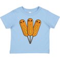 thumbnail image 3 of Inktastic Happy Corn Dogs with Mustard Boys or Girls Toddler T-Shirt, 3 of 5
