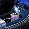 thumbnail image 4 of Cigar Ashtray Suspended Dazzling Ambient Light With Cover LED Lights Car Ashtray Smoking Accessories, 4 of 8