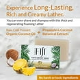 thumbnail image 5 of Coco Fiji Soap Bar for Face and Body Infused With Organic Coconut Oil, Pineapple Coconut Essential Oil, Natural Soap for Moisturizing & Pore Purifying Skin, 7 oz, Pack Of 2, 5 of 7