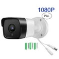 thumbnail image 1 of Cámara de seguridad analógica tipo bala con visión nocturna CCTV IP66 para exteriores TVI/AHD/CVI/CVBS, carcasa de plástico, sistema PAL 1080P, 1 of 12