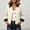 Beige, variant on Vintage Jacket Women Fall Cozy Corduroy Long Sleeve Jackets Lapel Collar with Pockets Winter Warm Barn Jacket Bottom Down Casual Trendy Daily Outerwear