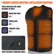 thumbnail image 3 of Chaleco Térmico Eléctrico Chaqueta Chaleco Térmico Alimentado Por Usb Lavable Unisex Invierno Cálido Abrigo Térmico Chaleco De Calentamiento Rápido Para Ciclismo Esquí Camping Motocicletas,2Xl Muyoka Hogar, 3 of 7