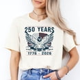thumbnail image 2 of Patriotic Eagle America 250 Years Shirt, 1776–2026 Anniversary T-shirt, 2 of 6