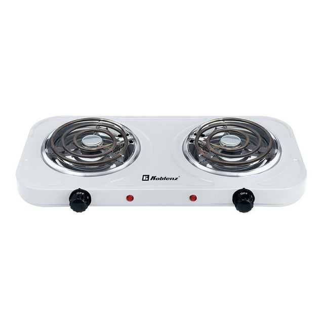 Parrilla Eléctrica Koblenz Dos Quemadores Blanca