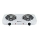 thumbnail image 1 of Parrilla Eléctrica Koblenz Dos Quemadores Blanca, 1 of 4
