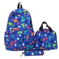 thumbnail image 2 of Vaidha Starting Season 1-3 Grade Children's Backpack Three Piece Combination Set And Double Shoulder Bag Pencil Case Outdoor, 2 of 6