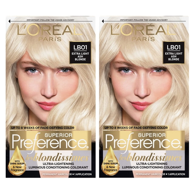 Tinte para el cabello L'Oreal Paris Superior Preference LB01 Ash Blonde