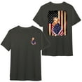 thumbnail image 5 of FLAGWIX Golden Retriever American Patriot T-Shirt MLN3266TS, 5 of 6