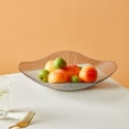 thumbnail image 3 of Joernso Transparent Fruit Plate Wide Mouth PET Parties Table Candy Bowl for Living Room, 3 of 8