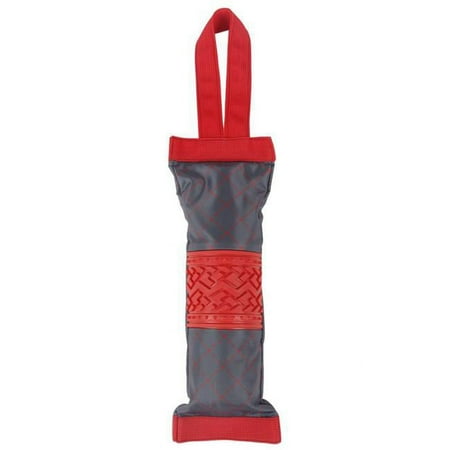 UPC: 0810051333534 | Pet Life DT66RD Quash Water Bottle Inserting Nylon & Rubber Crackling Dog Toy  Red & Grey