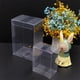thumbnail image 5 of Cajas de embalaje de PVC gruesas para fiesta de boda, caja de regalo plegable de PVC transparente, Cuadrado General, 10 piezas, taza de cumpleaños, juguetes de Chocolate, joyería, flores, 5 of 5