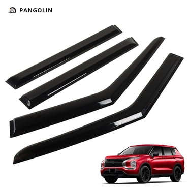 Smoke Window Visor Deflectors For Audi A4/S4 B6/B7 2002-2008 - Tape-On