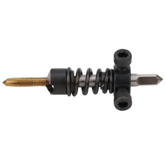 Tapping Chamfer, HSS Durable Reliable Multi-function Tap, Excellent Effect Processing For Lathe M3x0.5,M4x0.7,M5x0.8,M6x1,M8x1.25