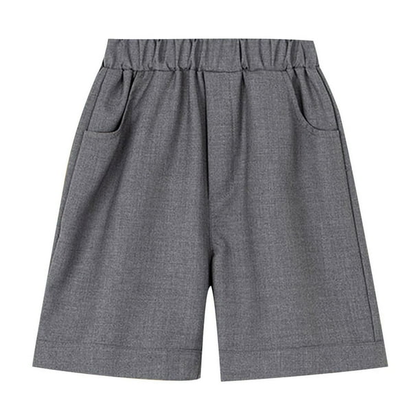 Odeerbi 2-13 Años Niños Pantalones Cortos de Verano Transpirables de Secado Rápido Cintura Elástica Pantalones Cortos de Rejilla