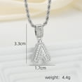 thumbnail image 7 of SEPARQI Initial Letter Pendant Necklaces with Zircon Stones for Women, Fashion Jewelry for Parties & Birthdays with Gift Box，Gifts for Valentine's Day Jewellery Chains, 7 of 7