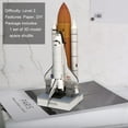 thumbnail image 6 of 1: 150 Skala 34 Cm Space Shuttle Atlantis 3D Puzzle Modell Papier T3T Raket T9D9, 6 of 9