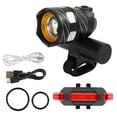 thumbnail image 4 of ITFABS USB Rechargeable LED Bicycle Light Headlight and Taillight, 4 of 7